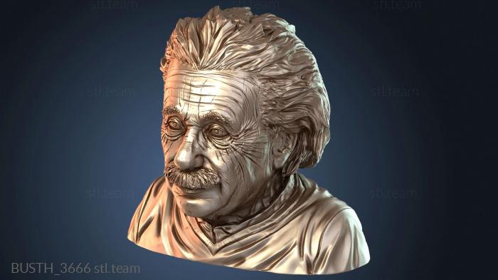 Бюсты монстры и герои Бюст Альберта Эйнштейна из смолы