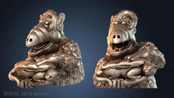 Бюсты монстры и герои Альф Бюст