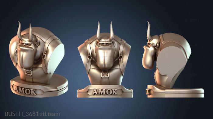 Бюсты монстры и герои Амок Бюст