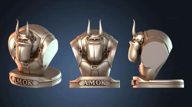 3D модель Амок Бюст (STL)