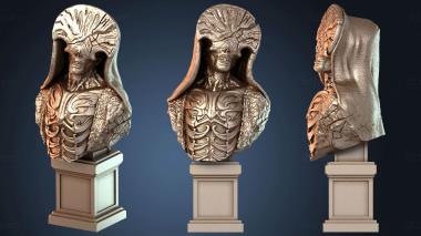 3D модель Бюст Ангела Смерти (STL)