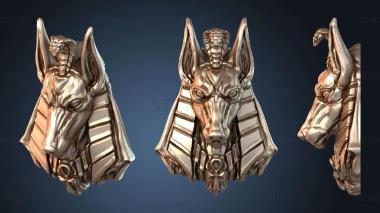 3D модель Украшение стены Анубиса (STL)