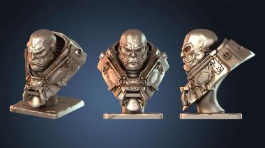 3D модель Апокалипсис Бюст (STL)