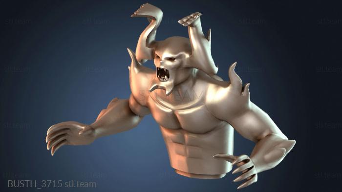 Бюсты монстры и герои Фигурка из арманита