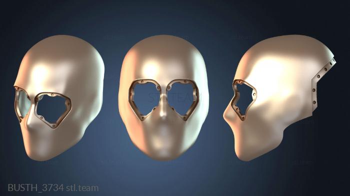 Бюсты монстры и герои Маска Атомного Разрушителя