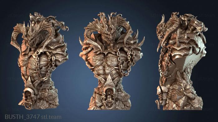 Бюсты монстры и герои Бюст Повелителя Преисподней Азаэля