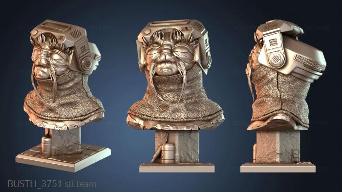 Бюсты монстры и герои Бюст Бабу Фрика