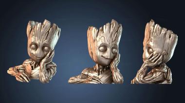 3D модель Малыш Грут (STL)