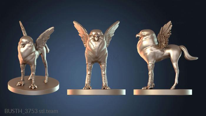 Бюсты монстры и герои Малыш-монстр Существо Гиппогриф