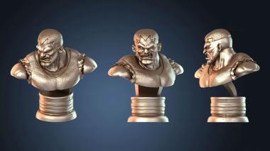 3D модель Бюст Балрога Уличный боец (STL)