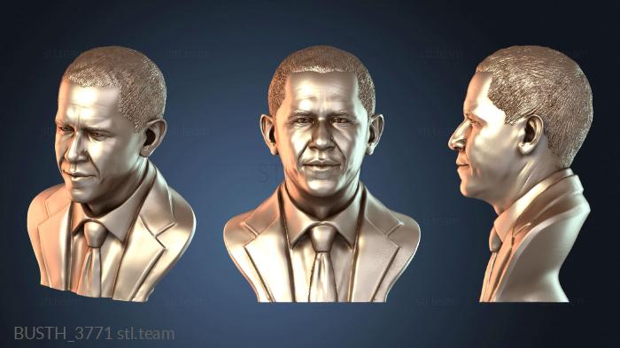 Бюсты монстры и герои Бюст Барака Обамы