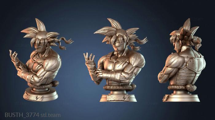 Бюсты монстры и герои Бардок Бюст, броня Риодана повреждена