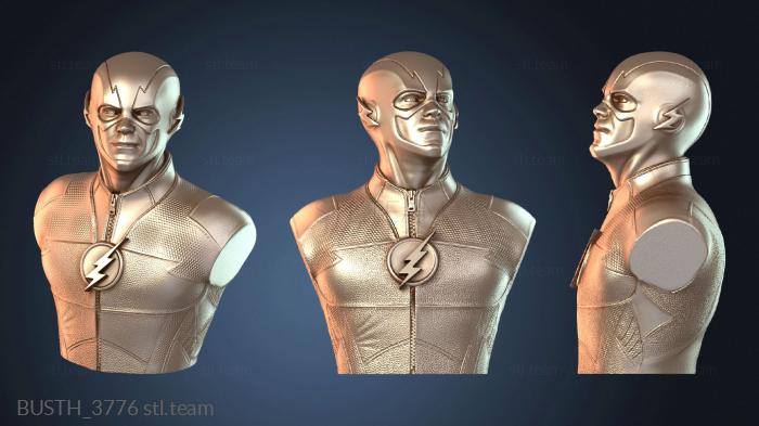 Бюсты монстры и герои Барри Аллен Флэш Бюст