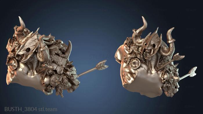 Бюсты монстры и герои Красивая статуэтка девушки