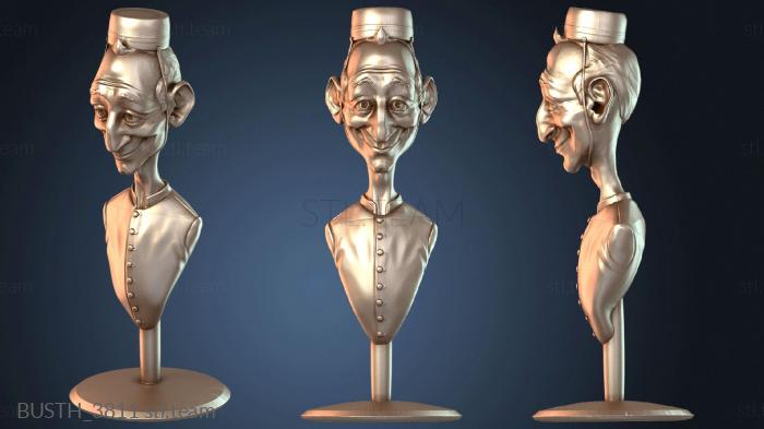 Бюсты монстры и герои Бепо