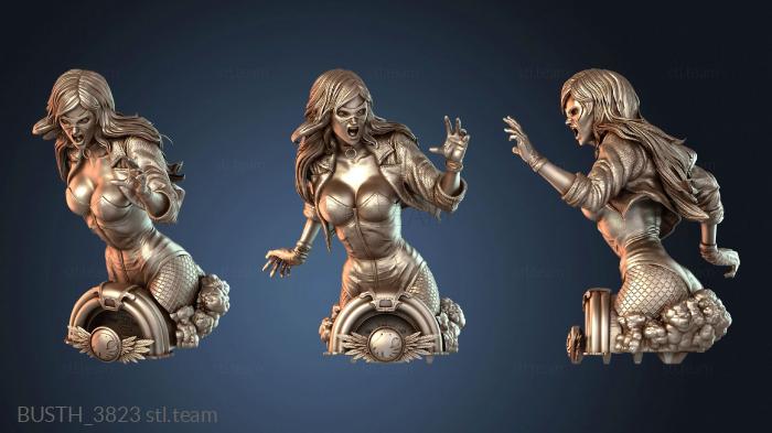 Бюсты монстры и герои Бюст черного кота