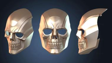 3D модель Диорама «Ритуальная маска Черной Пантеры» (STL)