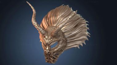 3D модель Портрет бюста Шури из «Черной пантеры» (STL)