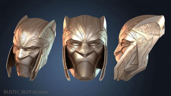 Бюсты монстры и герои Королевский портрет бюста Сюри из «Черной пантеры»