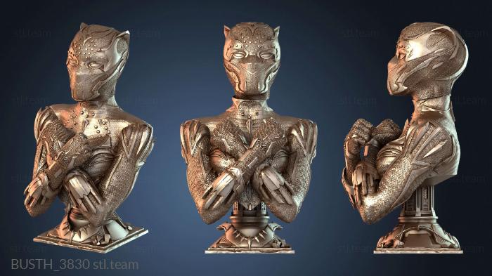 Бюсты монстры и герои Черный Человек-Паук