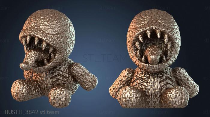 Бюсты монстры и герои Кукла-крючок Бомб Омб и Веном