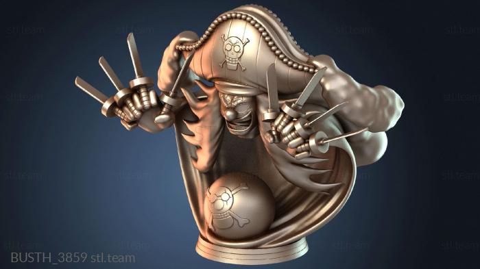 Бюсты монстры и герои Багги Клоун