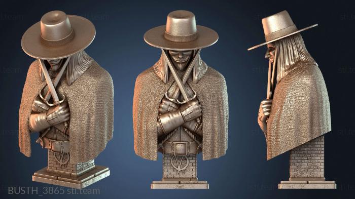 Бюсты монстры и герои Бюст подробный