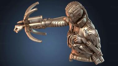 3D модель Бюст Кэлли (STL)