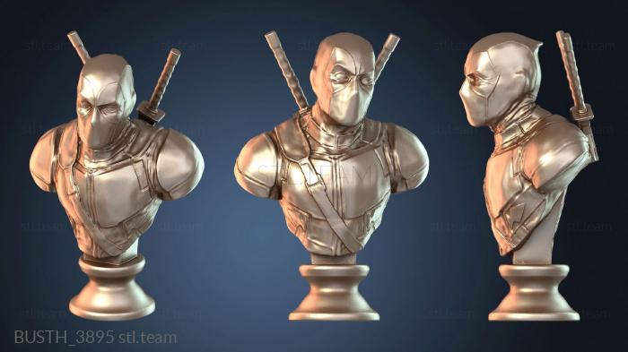 Бюсты монстры и герои Бюст Дэдпула Свирепого