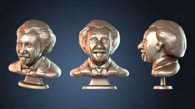 3D модель Бюст Эйнштейна (STL)