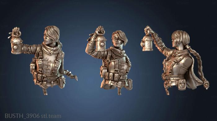 Бюсты монстры и герои Бюст Элисии-человека-исследователя