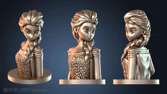 Бюсты монстры и герои Бюст Эльзы