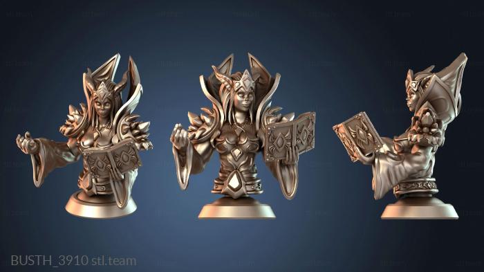 Бюсты монстры и герои Заклинание женского мага уничтожается отдельно