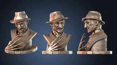 3D модель Бюст Фредди Крюгера (STL)