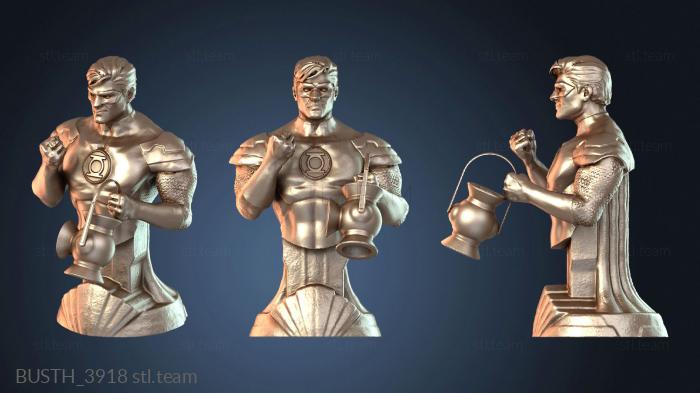 Бюсты монстры и герои Бюст зеленый фонарь GL