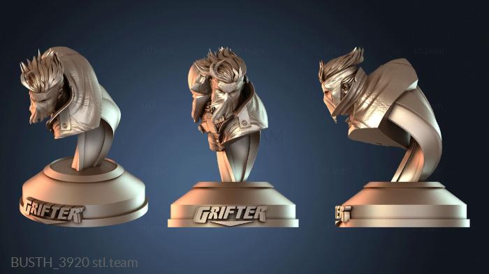 Бюсты монстры и герои Арестовать мошенника