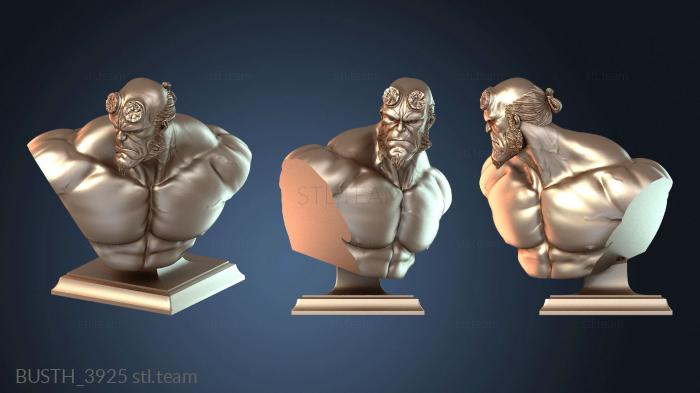 Бюсты монстры и герои Бюст Хеллбой Прочный