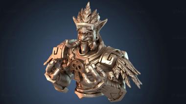 3D модель Арестовать тролля-жреца заклинанием Занд (STL)