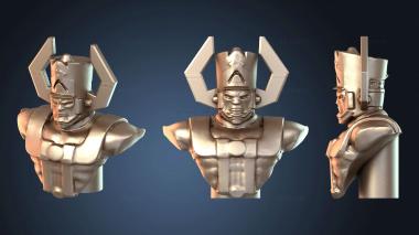 3D модель Бюст Галактуса Монументальный (STL)