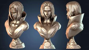 3D модель Бюст Итачи Учиха (STL)