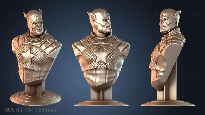 Легендарный бюст Капитана Америки