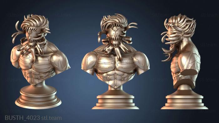 Бюсты монстры и герои Резня