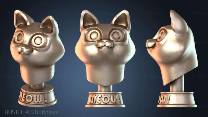 Бюсты монстры и герои Бюст кота Момо