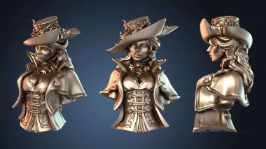 3D модель Бюст Селии Ле Флер (STL)