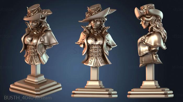 Бюсты монстры и герои Портрет бюста Селии Ле Флер