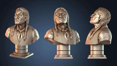 3D модель Шайенн Старейшина (STL)