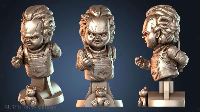 Бюсты монстры и герои Чаки Серта