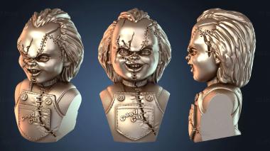 3D модель Чаки Бюст (STL)