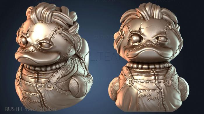 Бюсты монстры и герои Чаки Дак