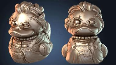 3D модель Чаки Дак (STL)